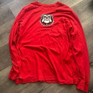 Nike Georgia Bulldogs Alternate Logo Long Sleeve